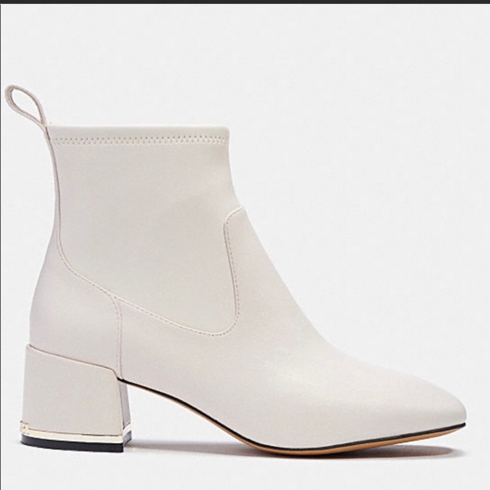 Coach nala booties brand new. Never used. With box